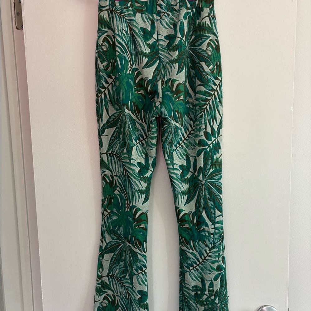 Urban Outfitters Jungle/Botanical Flare Pants